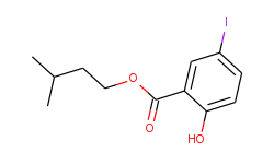 isopentyl 2-hydroxy-5-iodobenzoate