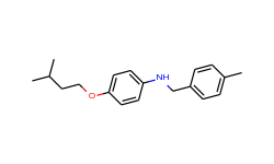 4-(isopentyloxy)-n-(4-methylbenzyl)aniline