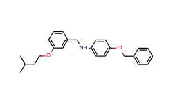 4-(benzyloxy)-n-[3-(isopentyloxy)benzyl]aniline