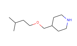4-[(isopentyloxy)methyl]piperidine