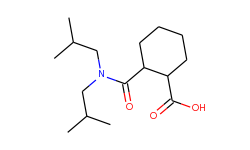 2-diisobutylcarbamoyl-cyclohexane-carboxylic acid