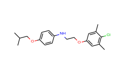 n-[2-(4-chloro-3,5-dimethylphenoxy)ethyl]-4-isobutoxyaniline