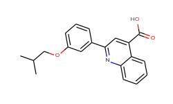 2-(3-isobutoxyphenyl)quinoline-4-carboxylic acid