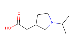 2-(1-isopropyl-3-pyrrolidinyl)acetic acid