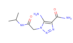 5-amino-1-(isopropylcarbamoyl-methyl)-1h-[1,2,3] triazole-4-carboxylic acid amide