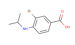 3-bromo-4-(isopropylamino)benzoic acid