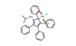 chlorodicarbonyl[1-(i-propylamino)-2,3,4,5-tetraphenylcyclopentadienyl]ruthenium(ii)
