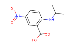 2-(isopropylamino)-5-nitrobenzenecarboxylic acid