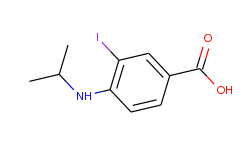 3-iodo-4-(isopropylamino)benzoic acid