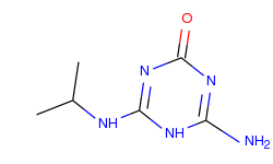 4-amino-6-(isopropylamino)-1,3,5-triazin-2(1h)-on
