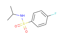 n-isopropyl 4-fluorobenzenesulfonamide