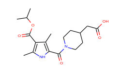 (1-{[4-(isopropoxycarbonyl)-3,5-dimethyl-1h-pyrrol-2-yl]carbonyl}piperidin-4-yl)acetic acid