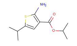 isopropyl 2-amino-5-isopropylthiophene-3-carboxylate