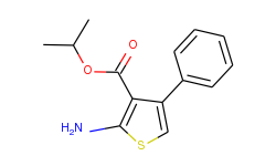 isopropyl 2-amino-4-phenylthiophene-3-carboxylate