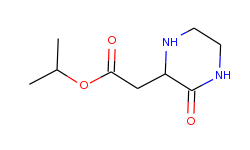 isopropyl 2-(3-oxo-2-piperazinyl)acetate