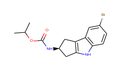 propan-2-yl n-[(2s)-7-bromo-1h,2h,3h,4h-cyclopenta[b]indol-2-yl]carbamate