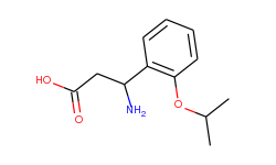 3-amino-3-(2-isopropoxyphenyl)propanoic acid