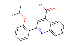 2-(2-isopropoxyphenyl)quinoline-4-carboxylic acid
