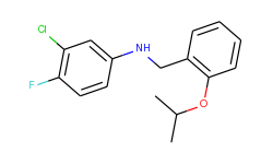 3-chloro-4-fluoro-n-(2-isopropoxybenzyl)aniline