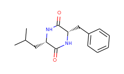 2,5-Piperazinedione, 3-(2-methylpropyl)-6-(phenylmethyl)-, (3S,6S)-