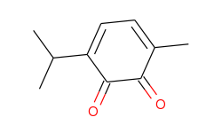 3,5-Cyclohexadiene-1,2-dione, 3-methyl-6-(1-methylethyl)-