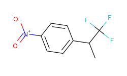 1-nitro-4-(2,2,2-trifluoro-1-methyl-ethyl)benzene