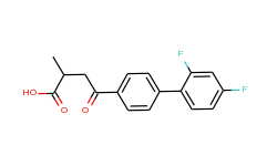 2-methyl-4-(2,4-difluoro-4-biphenylyl)-4-oxobutyric acid