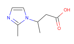 3-(2-methyl-1h-imidazol-1-yl)butanoic acid