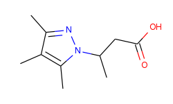 3-(3,4,5-trimethyl-pyrazol-1-yl)-butyric acid