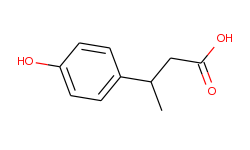 3-(4-hydroxyphenyl)butanoic acid