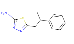 5-(2-phenylpropyl)-1,3,4-thiadiazol-2-amine