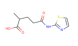 2-methyl-4-(thiazol-2-ylcarbamoyl)-butyric acid
