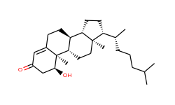 Cholest-4-en-3-one, 1-hydroxy-, (1a)-