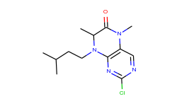 2-Chloro-8-isopentyl-5,7-dimethyl-7,8-dihydropteridin-6(5H)-one