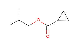 Cyclopropanecarboxylic acid, 2-methylpropyl ester