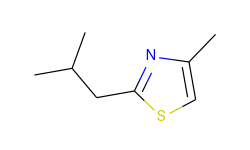 Thiazole, 4-methyl-2-(2-methylpropyl)-