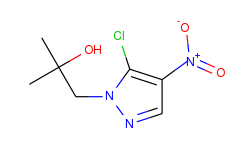 1-(5-Chloro-4-nitro-1H-pyrazol-1-yl)-2-methylpropan-2-ol
