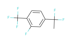 4-(1,1-difluoroethyl)-2-fluoro-1-(trifluoromethyl)benzene