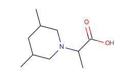 2-(3,5-dimethylpiperidin-1-yl)propanoic acid