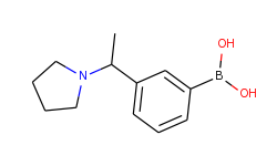 3-(1-pyrrolidinoethyl)phenylboronic acid