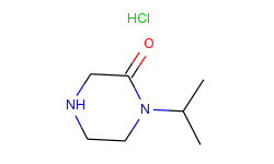 1-propan-2-ylpiperazin-2-one;hydrochloride