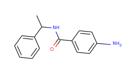 4-amino-n-(1-phenylethyl)benzamide