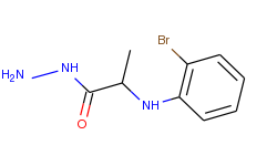 2-[(2-bromophenyl)amino]propanohydrazide