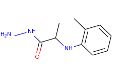 2-[(2-methylphenyl)amino]propanohydrazide