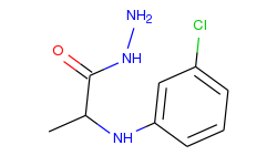 2-[(3-chlorophenyl)amino]propanohydrazide