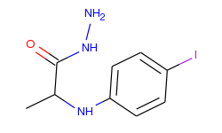 2-[(4-iodophenyl)amino]propanohydrazide