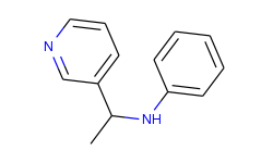 phenyl-(1-pyridin-3-yl-ethyl)-amine