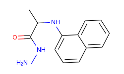 2-(1-naphthylamino)propanohydrazide