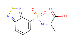 2-(benzo[1,2,5]thiadiazole-4-sulfonylamino)-propionic acid