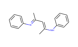 N-[4-(phenylimino)pent-2-en-2-yl]aniline
